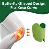 TanyueTech 60PCS Knee Patches, Warming Patches for Knees, Neck, Shoulders, Ankles, Back, Comfortable and Breathable Soothing Patches, Green view 3