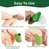 TanyueTech 60PCS Knee Patches, Warming Patches for Knees, Neck, Shoulders, Ankles, Back, Comfortable and Breathable Soothing Patches, Green view 4