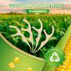 200 Count Biodegradable Dental Floss Picks, Eco Friendly Plant-Based Tooth Flossers for adults, Tear-Resistant Floss Sticks with Wide Handles, Vegan & BPA Free Dental Floss for Natural Oral Care, Mint view 2