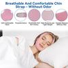 Chin Strap for Sleeping, Chin Strap for CPAP Users, Jaw Strap for Sleep Apnea, Adjustable & Breathable Chin Strap, Anti Snoring Devices,Snore Stopper for Men and Women, (Pink/M) view 4