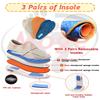 Mge Womens Wide Width Shoes Adjustable Strap Sneakers for Elderly Diabetic Plantar Fasciitis Swollen Feet Plantar Fasciitis Arch Support Walking Slippers for Foot and Ankle Pain Relief(Gray,5) view 4