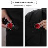 EKYOSHCZ Square Pill Box A Red Rose Pill Case 2 Compartment Medicine Pill Organizer for Purse & Pocket Portable Travel Pillbox Medicine Vitamin Cod Liver Oil Storage Box Organizer, Style view 4