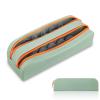 AITIME Portable Daily Contact Lens Organizer,Disposable Contact Lens Dispenser,Travel Color Contact Lens Storage Case Kit with Labeled R & L(Gery) view 1