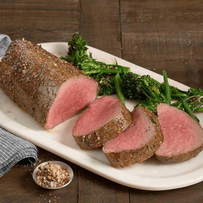 Premium Beef Tenderloin Roast for Special Occasions - Decadently Juicy Chateaubriand - Perfect Dinner Delight with Cooking Instructions from the Kansas City Steak Company. (4 Count - 2 lbs)