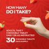 Shiny Leaf CoQ10 100mg - Chewable CoQ10 Supplement - Coenzyme Q10 for Heart Health & Energy - Natural Co Q 10 Supplement - For Cardiovascular Wellness - 100mg Chewable Tablets, 30 Tablets, Made in USA view 4