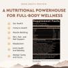 Ancestral Supplements Grass Fed Protein Powder, Chocolate, Beef Bone Broth Based w/Beef Organs & Organic Mushrooms, Gut Health Support, High Protein Supplement, 20g Protein Per Serving, 30 Day Supply view 2