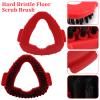 2 PCS O-Ceda Scrub Brush Spin Mop Head Attachments, Scrubbing Triangle Mop Brush, Compatible with EasyWring 1 Tank System, Hard Bristle Floor Cleaning Brush for Shower Kitchen Wall Tile Cleaning view 4