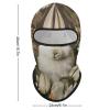 Balaclava Face Mask for Men Women A Beautiful White Rabbit Full Mask for Outdoor Sport Cycling Fishing Cap view 2