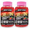 Creatine for Men & Women Creatine Monohydrate Gummies, Creatine Monohydrate per Serving with Taurine & Vitamin B12, Pre-Workout for Max Strength, Energy & Endurance - 2 Pack view 1