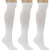 AWS/American Made Diabetic Over the Calf Socks for Women Extra Wide Non-Binding Top and Cushioned Sole 3 Pairs view 1