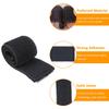 2 Pair Wheelchair Leg Straps,Wheelchair Foot Rest Straps Wheelchair Leg Support Harness Restraint Restraint Footrest for Wheelchair Elderly Patient(Black) view 3