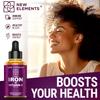 [2 ] Liquid Iron Supplement with Vitamin C  18mg Iron & 50mg Vitamin C for Anemia Support  Blood Builder Drops for Women & Men  Fast Absorption, Boosts Energy & Immunity  Vegan, Non-GMO view 4