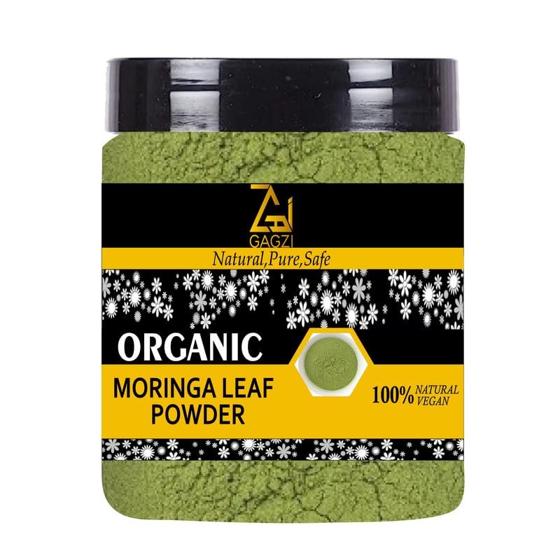 GAGZI Natural Moringa Leaf Powder 9 Oz / 255.15 Gram (Pack of 1