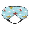 Cartoon Helicopter Airplane Sleep Eye Mask Super Soft Blindfold Fashion Sleeping Eyeshade for Men Women view 1