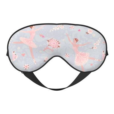 Ballet Girl Pattern Sleep Eye Mask Super Soft Blindfold Fashion Sleeping Eyeshade for Men Women
