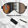 Abstract Music Grunge Piano Women's Men's Sleep Mask Soft Eye Mask Blackout Eye Blindfold Fashion Nap Sleeping Eyeshade view 4