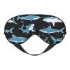 Blue Shark Women's Men's Sleep Mask Soft Eye Mask Blackout Eye Blindfold Fashion Nap Sleeping Eyeshade view 1
