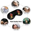 Yep I Talk to Chickens Soft Eye Mask with Adjustable Strap Light Blocking Night Sleeping Travel Nap for Men Women view 4