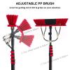 3.6m - 6m Washing Kit: Water-fed Brush, Soap Dispenser, Window Cleaning Pole, Water Fed Telescopic Brush, Window Cleaner Equipment (35cm Brush Head,6M) view 2
