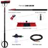 3.6m - 6m Washing Kit: Water-fed Brush, Soap Dispenser, Window Cleaning Pole, Water Fed Telescopic Brush, Window Cleaner Equipment (35cm Brush Head,6M) view 3