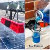 3.6m - 6m Washing Kit: Water-fed Brush, Soap Dispenser, Window Cleaning Pole, Water Fed Telescopic Brush, Window Cleaner Equipment (35cm Brush Head,6M) view 4