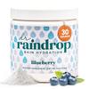 Dr Raindrop Electrolytes Powder, Blueberry Flavor- No Added Sugar Hydration Drink Mix- Gluten Free with Potassium Citrate- Sports Hydration view 1