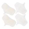GOOHOCHY 4pcs Reusable Menstrual Pads Washable Panty Liners for Period Cotton Sanitary Napkins Leakproof Wings for Women view 1