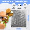 [1000 Pack] Insulated Foil Sandwich Wrap Sheets - 10 3/4" x 14" Durable, and Easy to Use for Sandwiches and Snacks, Catering and Food Service, view 2