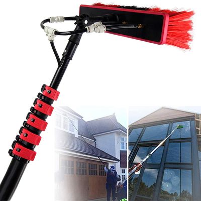 3.6-11M Window Cleaning Equipment Water Fed Window Cleaning Pole Window Cleaning Pole Window Cleaner Solar Panel Cleaning Equipment Glass Cleaning Tools for Indoor/Outdoor High Window