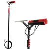 3.6-10.8M Window Cleaning Kit with Extension Pole, Water Fed Pole Brush System,Telescopic Window Cleaning Tools, Extendable pole with Squeegee, Window Cleaning Water Fed Poles (5.4M) view 1