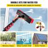 3.6-10.8M Window Cleaning Kit with Extension Pole, Water Fed Pole Brush System,Telescopic Window Cleaning Tools, Extendable pole with Squeegee, Window Cleaning Water Fed Poles (5.4M) view 2