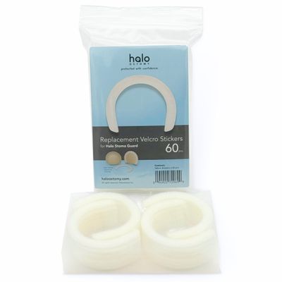 Halo Ostomy Replacement Stickers for Halo Stoma Guard - 60 Count