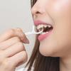 Adult Floss Stick, Floss Picks, 100 pcs per Bag, Comes with a Carrying case for 10 flossing Sticks, The Threads are Made of Special Material for Dental Floss4 Bags = 400 pcs. view 4