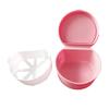 Denture For Case Denture Box For W/Strainer Night Cleaner Denture Bath Box For Retainer Mouthguard False Teeth Denture view 4