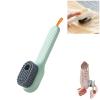 2 in 1 Multifunction Cleaning Brush,Liquid Filled Laundry Brush,Cleaning Brush with Soap Dispenser,for Washing Clothes Shoes Suitable for Home Cleaning (Green) view 1