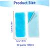 100 Pcs Fever Cooling Patch, Cooling Patcher Instant Cooling Fever Patch for Kids, Soft Gel Sheets for Headache, Fever, Pain Relief, Cooling Patches for Fever,Migraine Patches view 3
