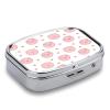 Angel Pill Box 2 Compartment Medicine Organizer Portable Pill Container Square Pill Holder for Pocket Travel Pill Case for Purse view 3