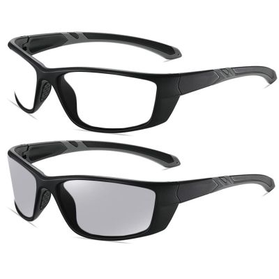 willochra Transition Photochromic Bifocal Reading Glasses For Men Women Wrap Around Safety glasses with reader F27 (BLACK, 3.75, x)