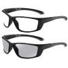 willochra Transition Photochromic Bifocal Reading Glasses For Men Women Wrap Around Safety glasses with reader F27 (BLACK, 3.75, x) view 1