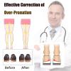 3 Layer Adjustable Orthopedic Heel Lift for Supination & Over-Pronation Correction Medial & Lateral Heel Wedge Inserts for Knee Pain, Bow Legs (Crystal-2-Layer, L: Women 8-12 | Men 7.5-14) view 3