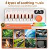 TMEHM 3-in-1 Sleep Sound Machine with 8 Mixable Nature Sounds, Portable Bluetooth Speaker & 12-Color Night Light, White Noise, Sleep Timer & Breathing Exercises for Babies, Kids, and Adults view 3