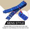KYOSI 3X Mens Magnetic Bracelet Three rows Energy Stainless Steel Blue Bracelets for Men Magnet Link Jewelry Fathers Day Gift (Blue, 8.66 inches) view 4