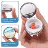 Mini Pill Box, Small Pill Box, Portable Pill Box, Cute Pill Organizer for Vitamins, Medications, Fish Oil and Supplements (Whelk) view 4