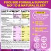 5HTP Gummies for Adults & Kids 8+, Melatonin Free Gummies with Magnesium Glycinate, GABA, L-Glycine, Ashwagandha, Vitamin B6 for Delicious Zzzs, Brain & Muscle Relaxation, 0 Sugar 60 Count (Pack of 2) view 2