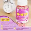 5HTP Gummies for Adults & Kids 8+, Melatonin Free Gummies with Magnesium Glycinate, GABA, L-Glycine, Ashwagandha, Vitamin B6 for Delicious Zzzs, Brain & Muscle Relaxation, 0 Sugar 60 Count (Pack of 2) view 3