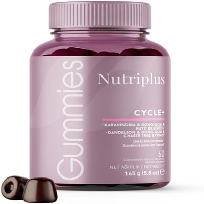 FARMASi Nutriplus Dietary Supplement, Jelly Vitamins, 60 pcs - Multivitamin Support, Boosts Immunity, Promotes Wellness, Daily Supplement, Minerals, Healthy Growth (1 Count, Strawberry, Lime)