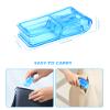 Pill Cutter Splitter for Small and Tiny Pills Best Pill Cutter Splitter 1/4 Vitamins Pill Splitter Cuts with Shield Medicine Tablet Cutter Doubles as a Pill Organizer view 2
