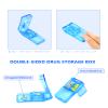 Pill Cutter Splitter for Small and Tiny Pills Best Pill Cutter Splitter 1/4 Vitamins Pill Splitter Cuts with Shield Medicine Tablet Cutter Doubles as a Pill Organizer view 4