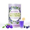 60 Dried Butterfly Pea Flower Tea Bags, VitalForest Butterfly Blue Pea Flower Tea, Premium Caffeine Free, Non-GMO, for Cooking, Iced Tea, Coolers, Cocktails and Mocktails view 1