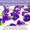 60 Dried Butterfly Pea Flower Tea Bags, VitalForest Butterfly Blue Pea Flower Tea, Premium Caffeine Free, Non-GMO, for Cooking, Iced Tea, Coolers, Cocktails and Mocktails view 2